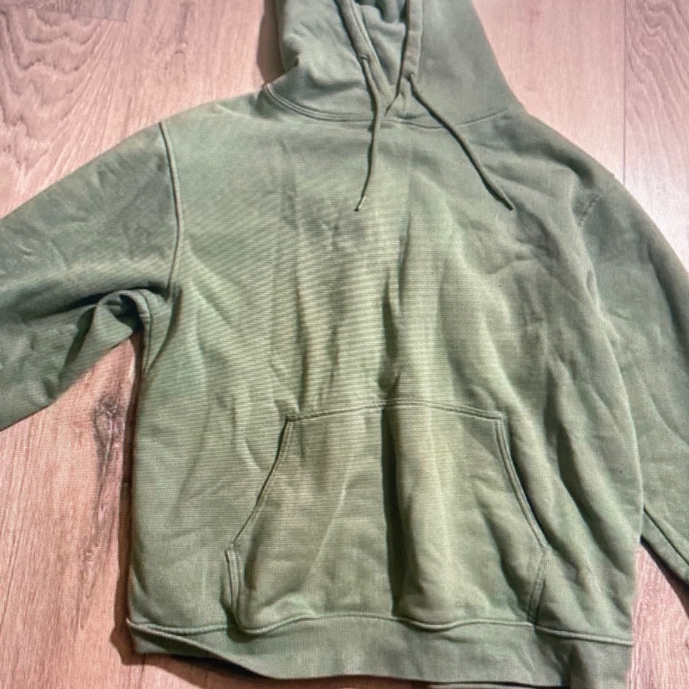 Fashion Nova Olive Green Hoodie Sweatshirt